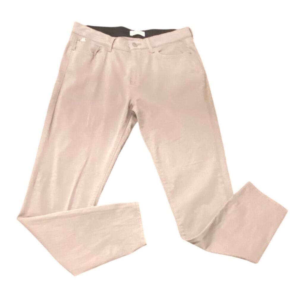 Curve‎ Appeal 10/30 Gray Slim Tapered Jeans Stretch Denim Mid Rise Neutral Basic